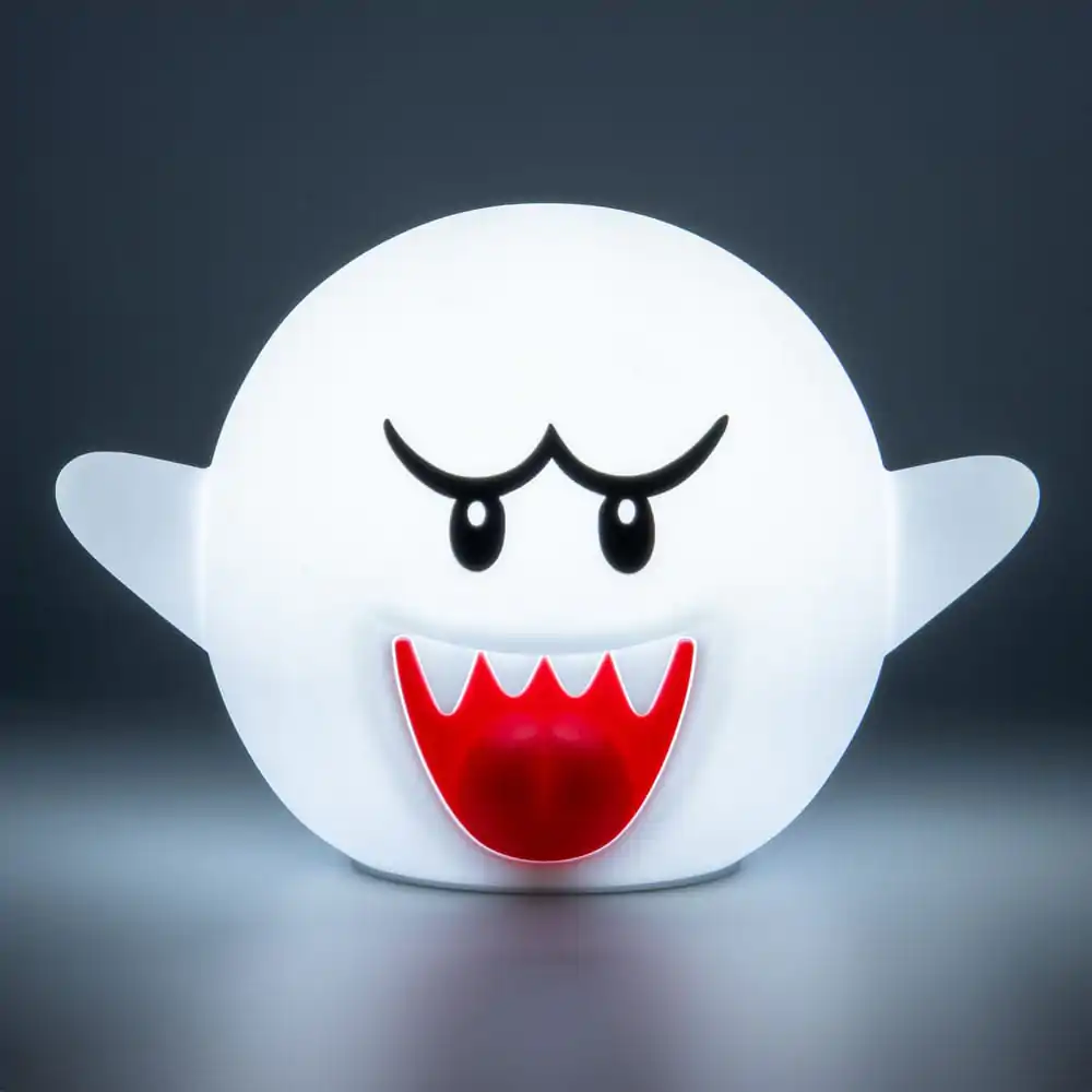 Super Mario Squishy Glo Silicon Light Boo 14 cm produktová fotografia