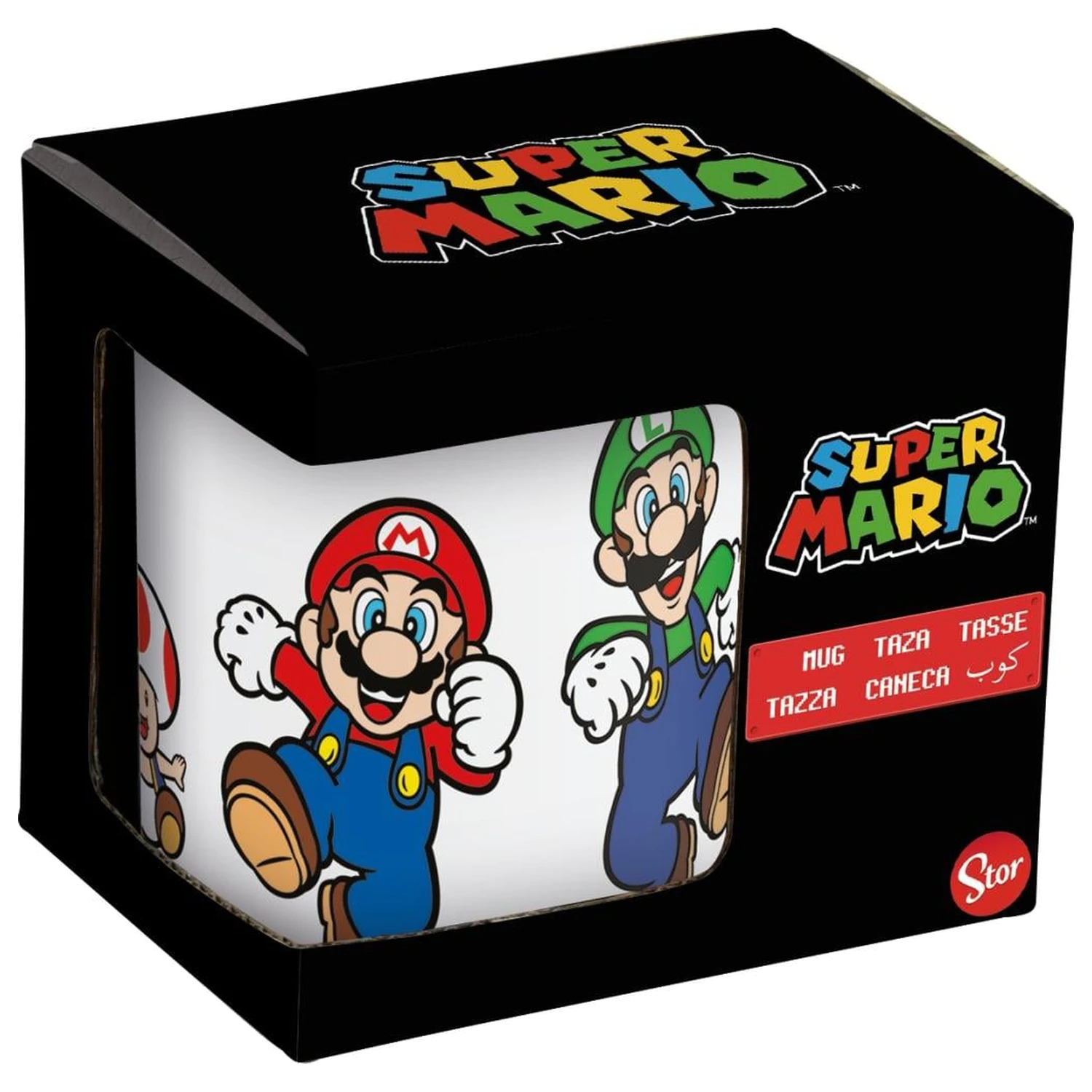 Super Mario Team Keramický hrnček produktová fotografia