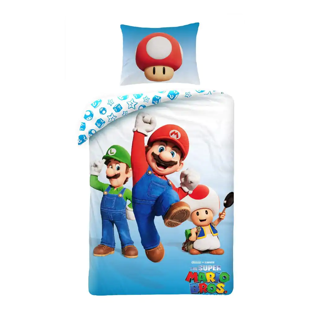 Super Mario Súprava obliečky na paplón Ver. 2 140 x 200 cm / 70 x 90 cm produktová fotografia