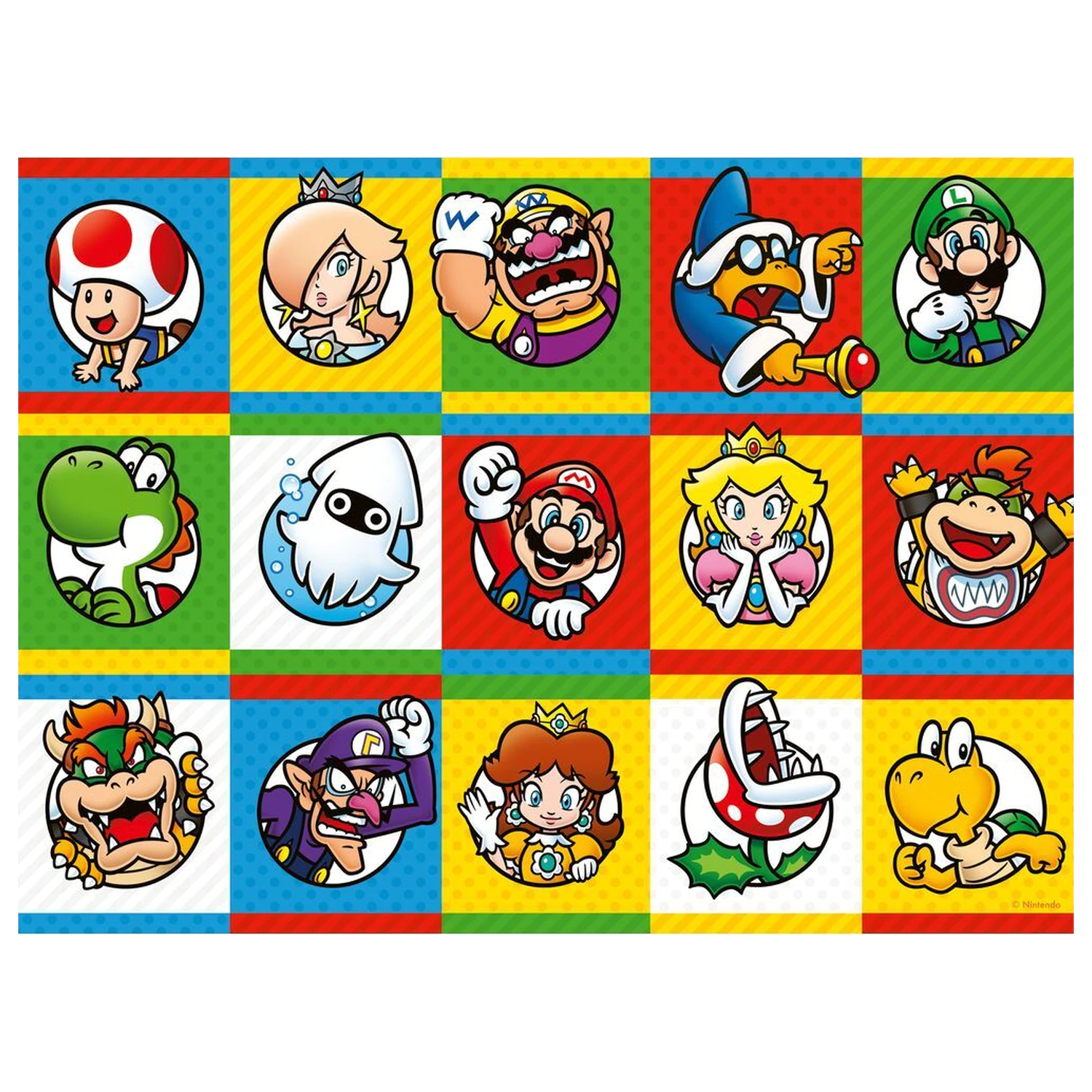 Super Mario XXL puzzle 200 kusov produktová fotografia