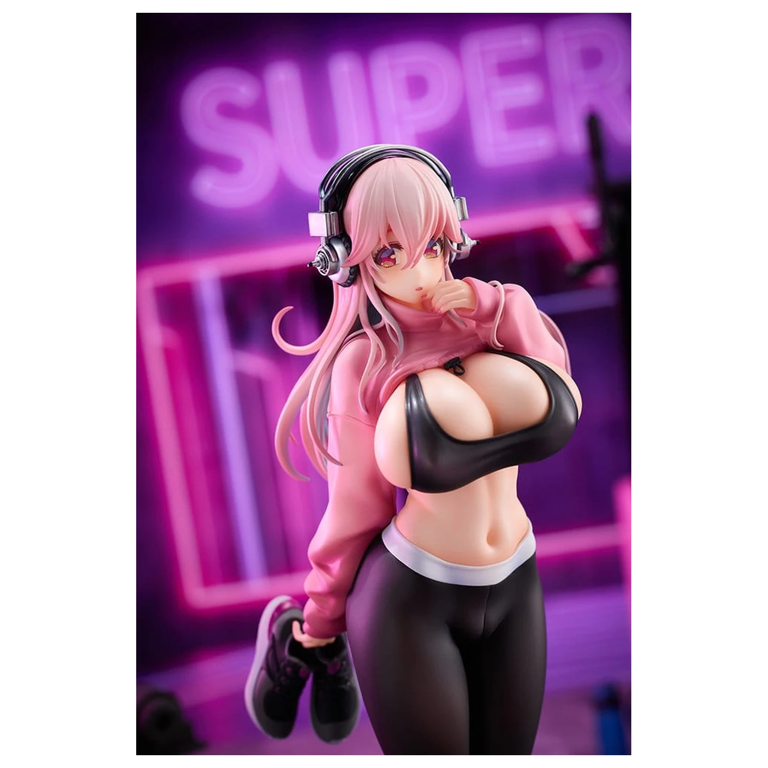 Super Sonico PVC figúrka 1/6 Exercise Ver. 27 cm produktová fotografia
