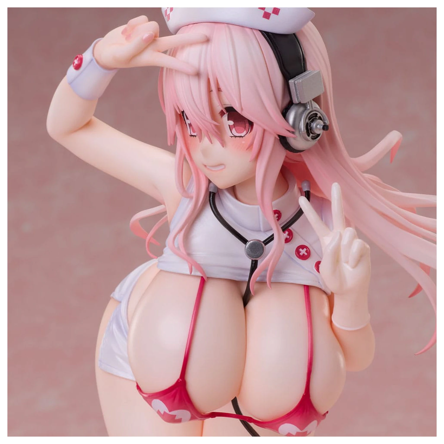 Super Sonico PVC Socha 1/6 Super Sonico Nurse Bikini Ver. 22 cm produktová fotografia