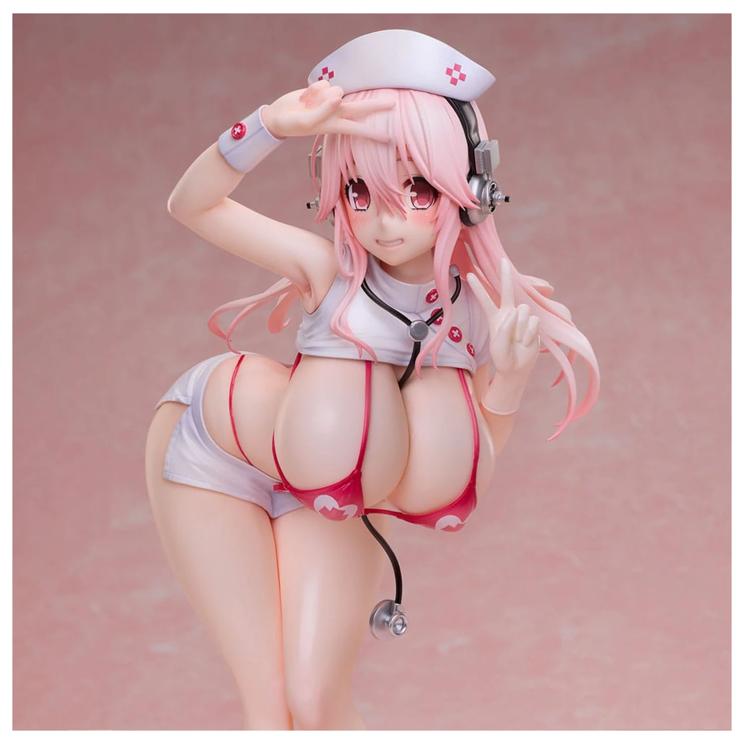 Super Sonico PVC Socha 1/6 Super Sonico Nurse Bikini Ver. 22 cm produktová fotografia