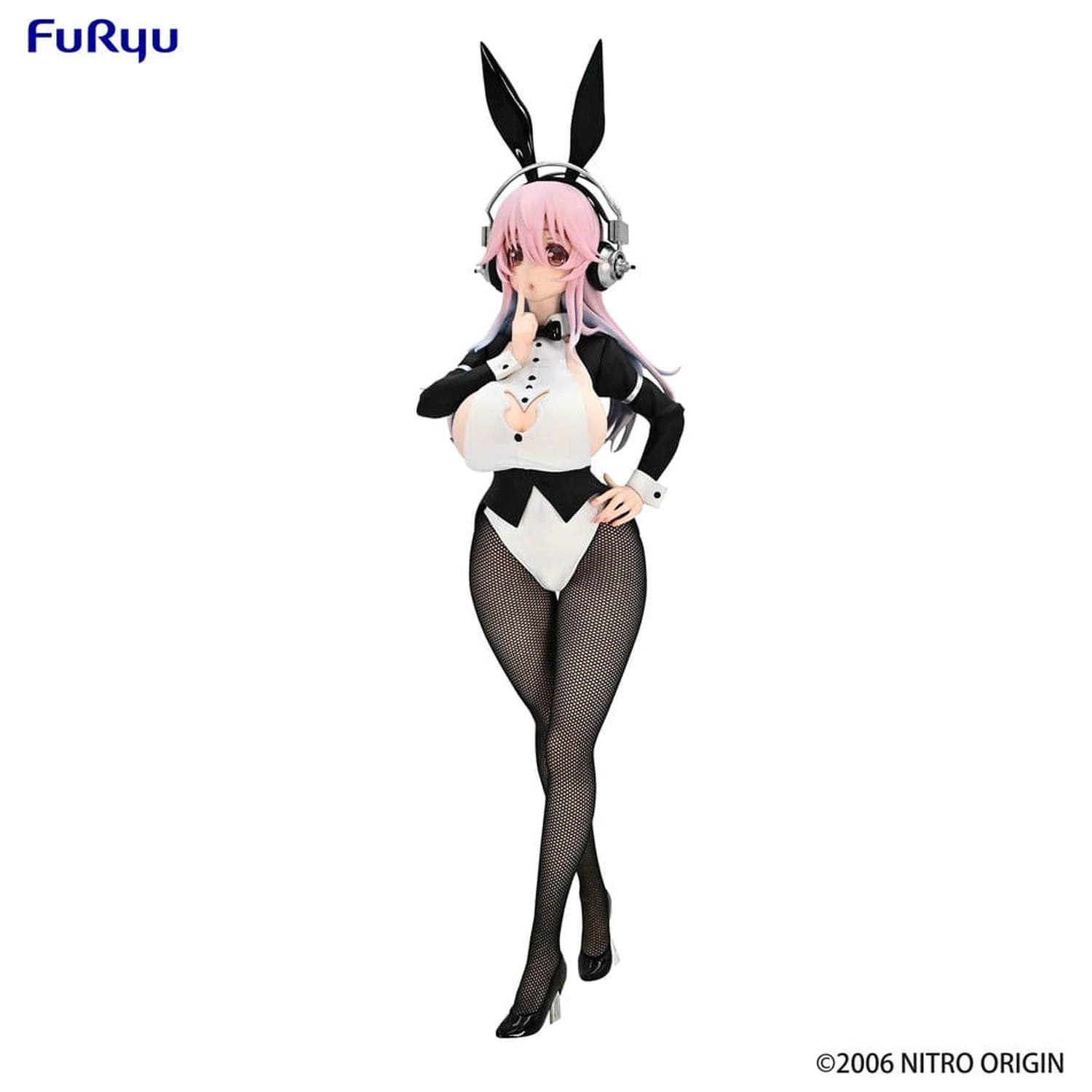 Super Sonico BiCute Bunnies PVC postavička Newly Drawn Costume Tailcoat Ver. 30 cm produktová fotografia