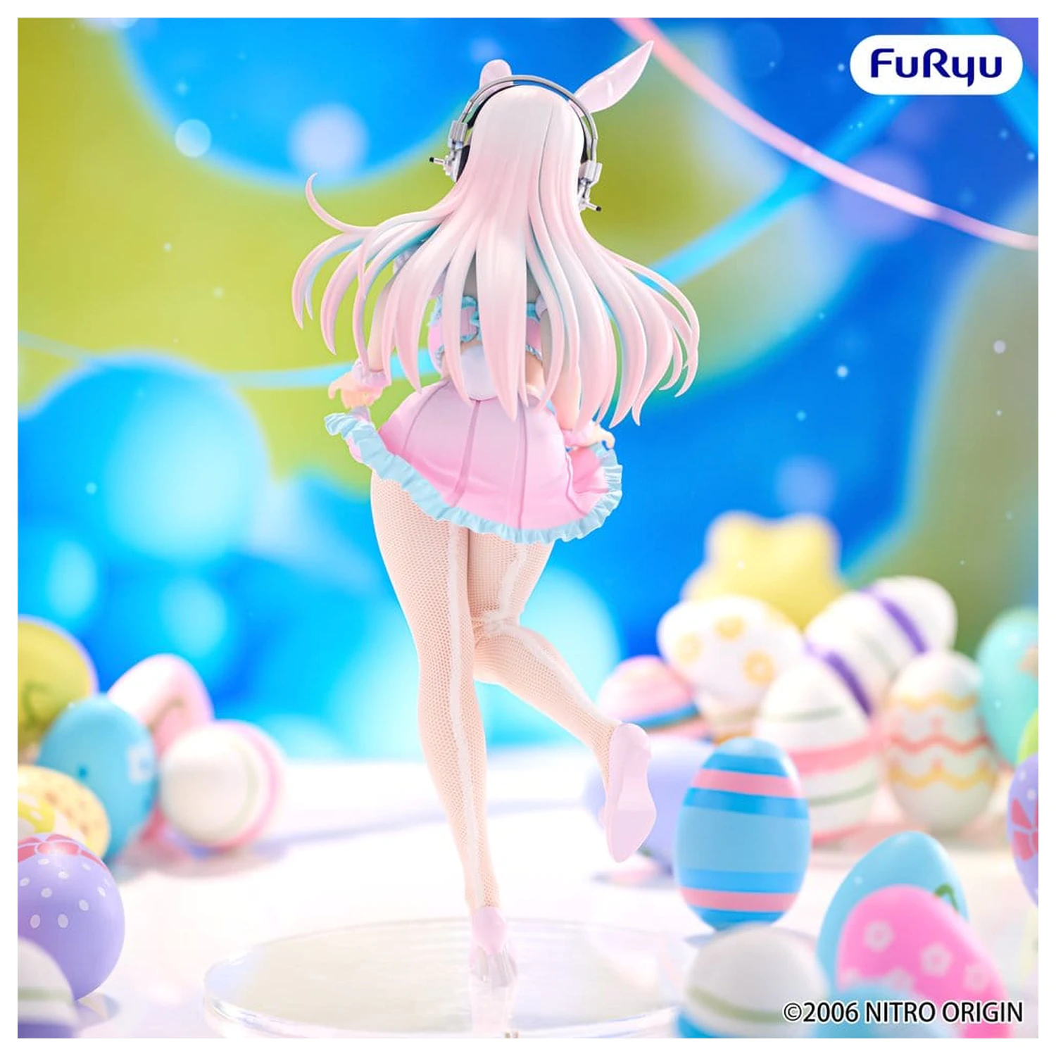 Super Sonico BiCute Bunnies PVC figúrka Pastel Easter Ver. 29 cm produktová fotografia