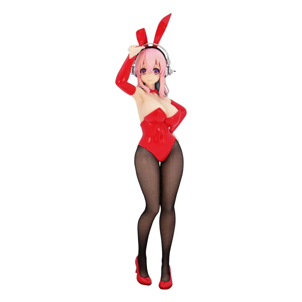 Super Sonico BiCute Bunnies PVC Socha Super Sonico Red Ver. 28 cm produktová fotografia