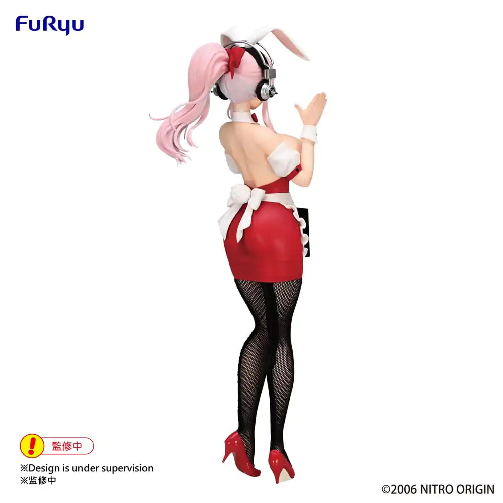 Super Sonico BiCute Bunnies PVC figúrka 28 cm Super Sonico Waitress ver. termékfotó