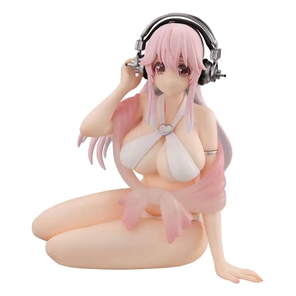 Super Sonico Noodle Stopper PVC Statue Super Sonico Summer Memories Ver. 11 cm termékfotó