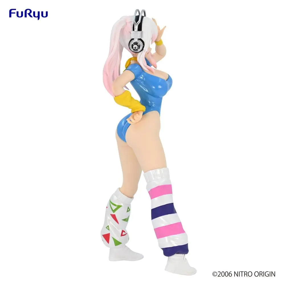 Super Sonico PVC socha Super Sonico koncept figura 80's/Another Color/Modrá verzia 18 cm (znovuvydanie) termékfotó