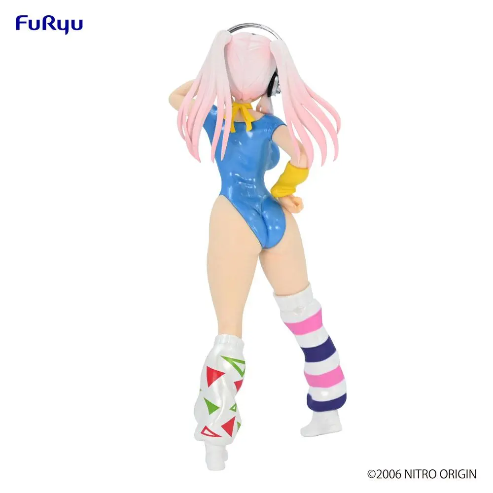 Super Sonico PVC socha Super Sonico koncept figura 80's/Another Color/Modrá verzia 18 cm (znovuvydanie) termékfotó