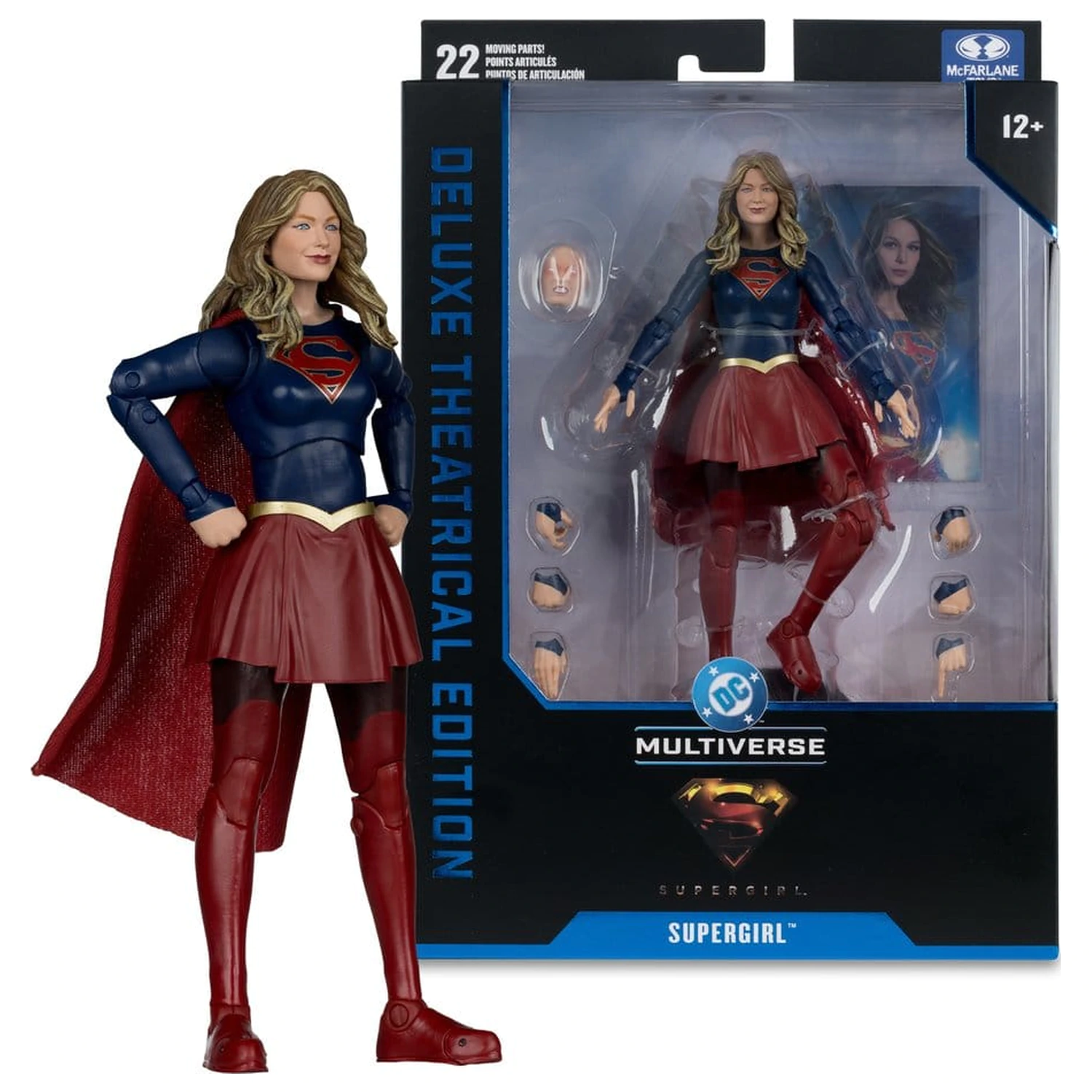 Supergirl (2026) DC Theatrical Deluxe Edition akčná figúrka Supergirl 17 cm produktová fotografia