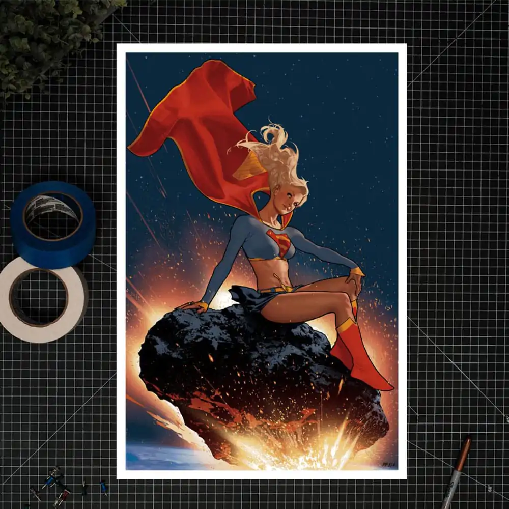 Supergirl and the Legion of Super-Heroes #23 (2006) Art Print Supergirl 61 x 46 cm - nerámovaný produktová fotografia