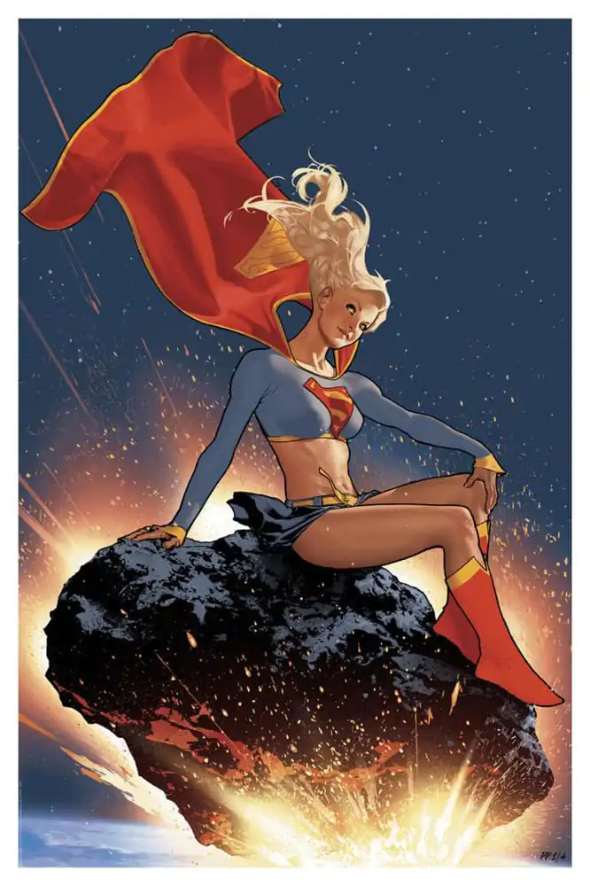 Supergirl and the Legion of Super-Heroes #23 (2006) Art Print Supergirl 61 x 46 cm - nerámovaný produktová fotografia