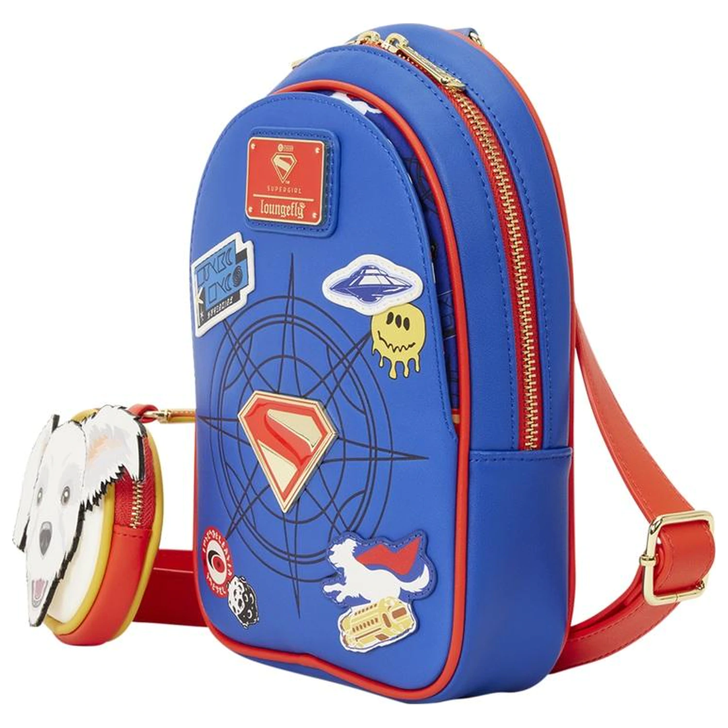 Supergirl Krypto Crossbody taška produktová fotografia