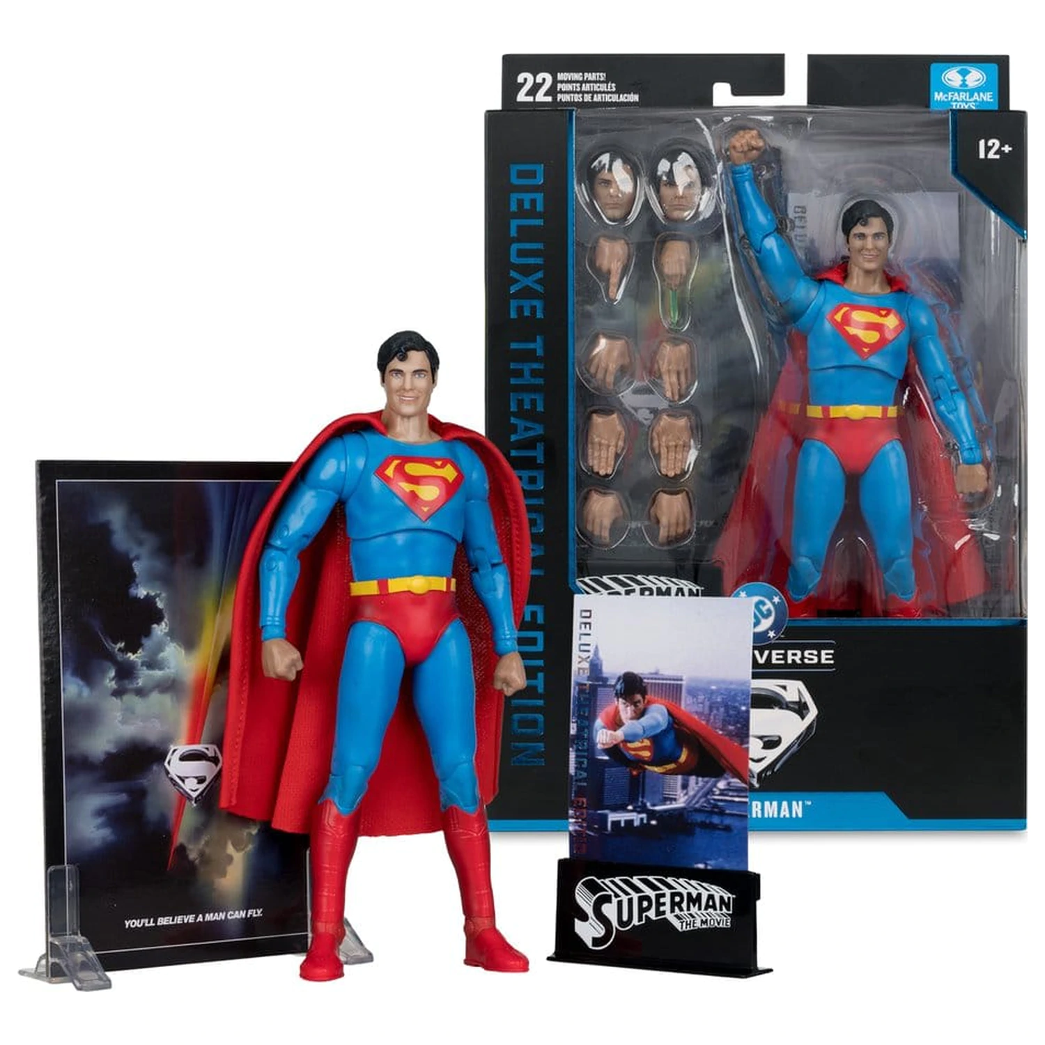 Superman (1978) DC Multiverse Deluxe Theatrical Edition akčná figúrka Superman 19 cm produktová fotografia