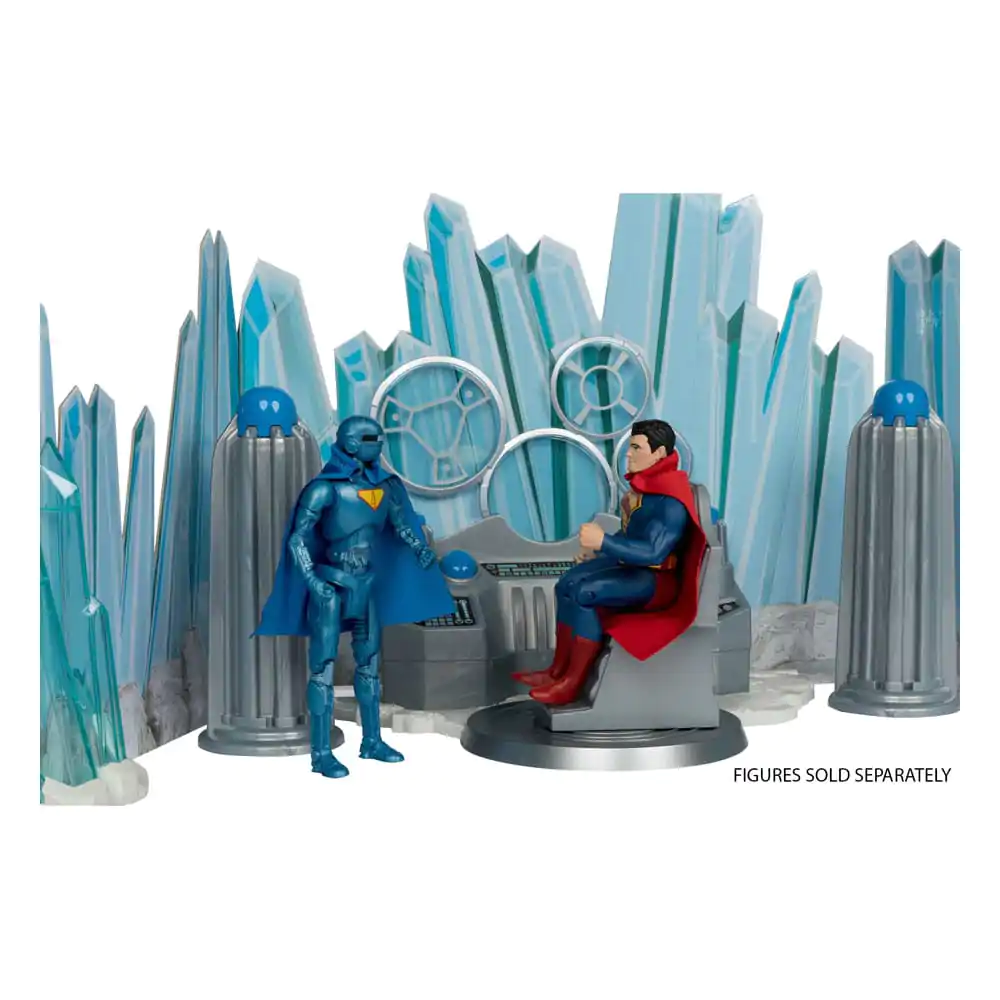 Superman (2025) DC Direct Playset Pevnosť osamelosti, Hlavný stan Supermana produktová fotografia