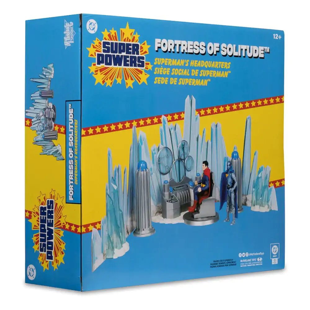 Superman (2025) DC Direct Playset Pevnosť osamelosti, Hlavný stan Supermana produktová fotografia