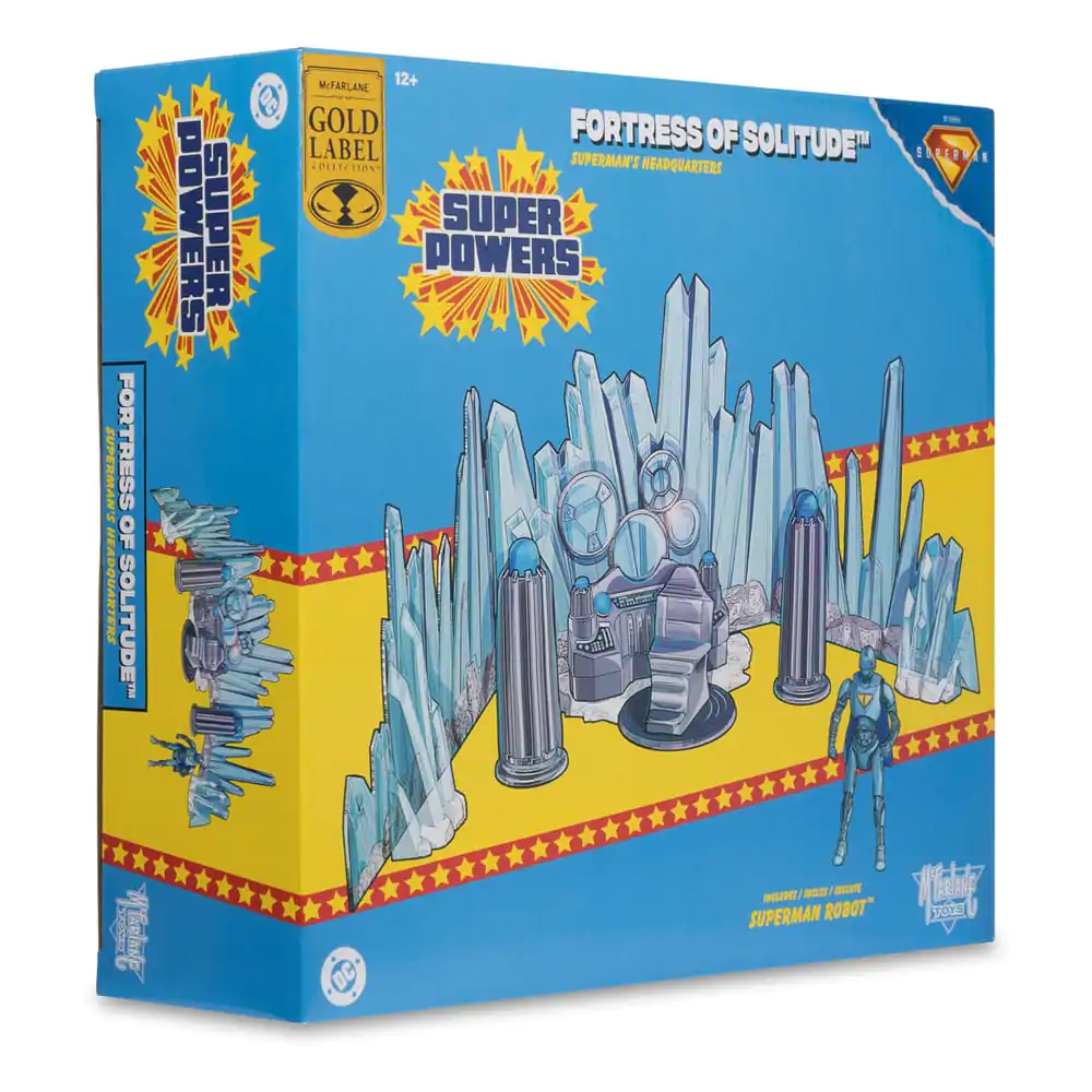 Superman (2025) DC Direct Playset Pevnosť samoty so Superman Robotom produktová fotografia