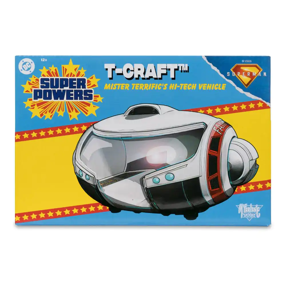 Superman (2025) DC Direct Super Powers Vehicle T-Craft 11 cm produktová fotografia