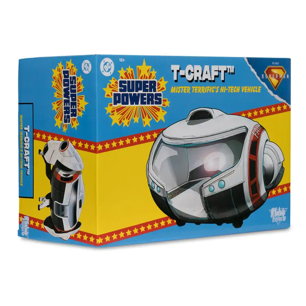 Superman (2025) DC Direct Super Powers Vehicle T-Craft 11 cm produktová fotografia