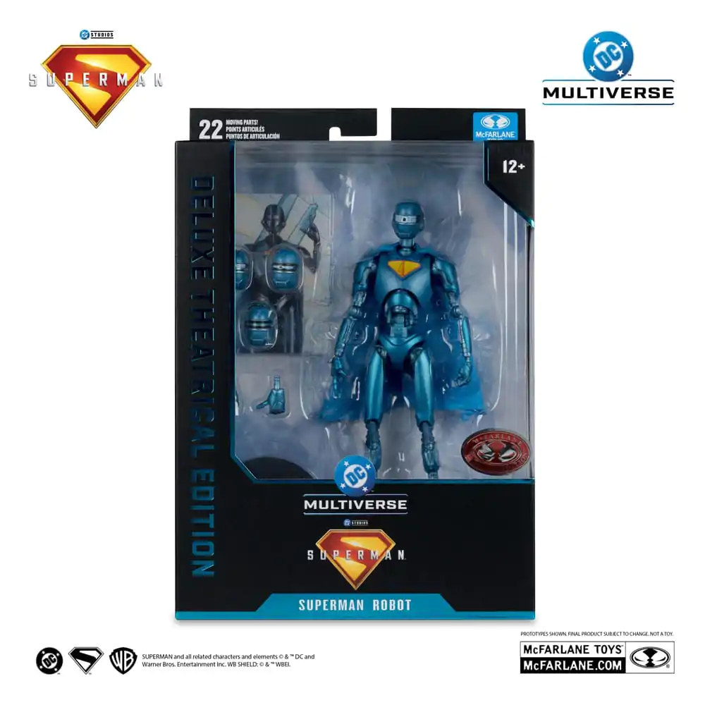 Superman (2025) DC Multiverse Deluxe Akčná figúrka Superman Robot (Red Platinum Edition) 18 cm produktová fotografia