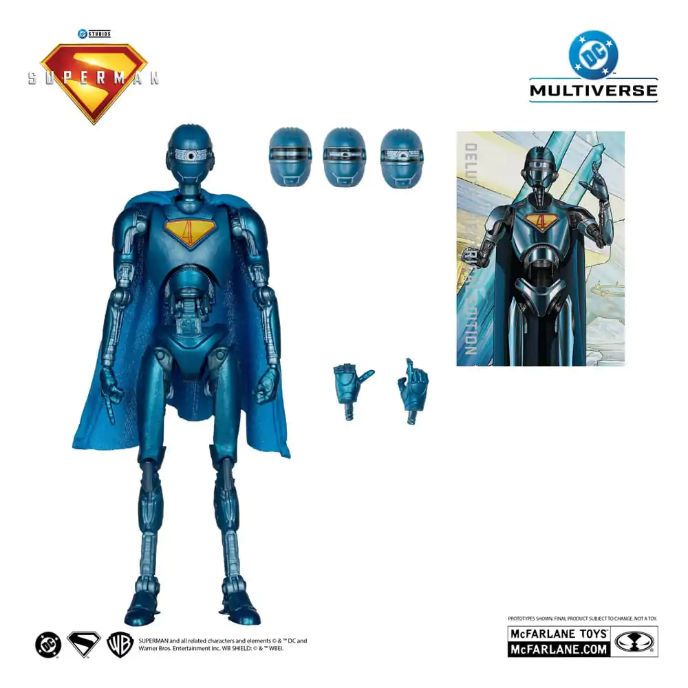 Superman (2025) DC Multiverse Deluxe Akčná figúrka Superman Robot (Red Platinum Edition) 18 cm produktová fotografia