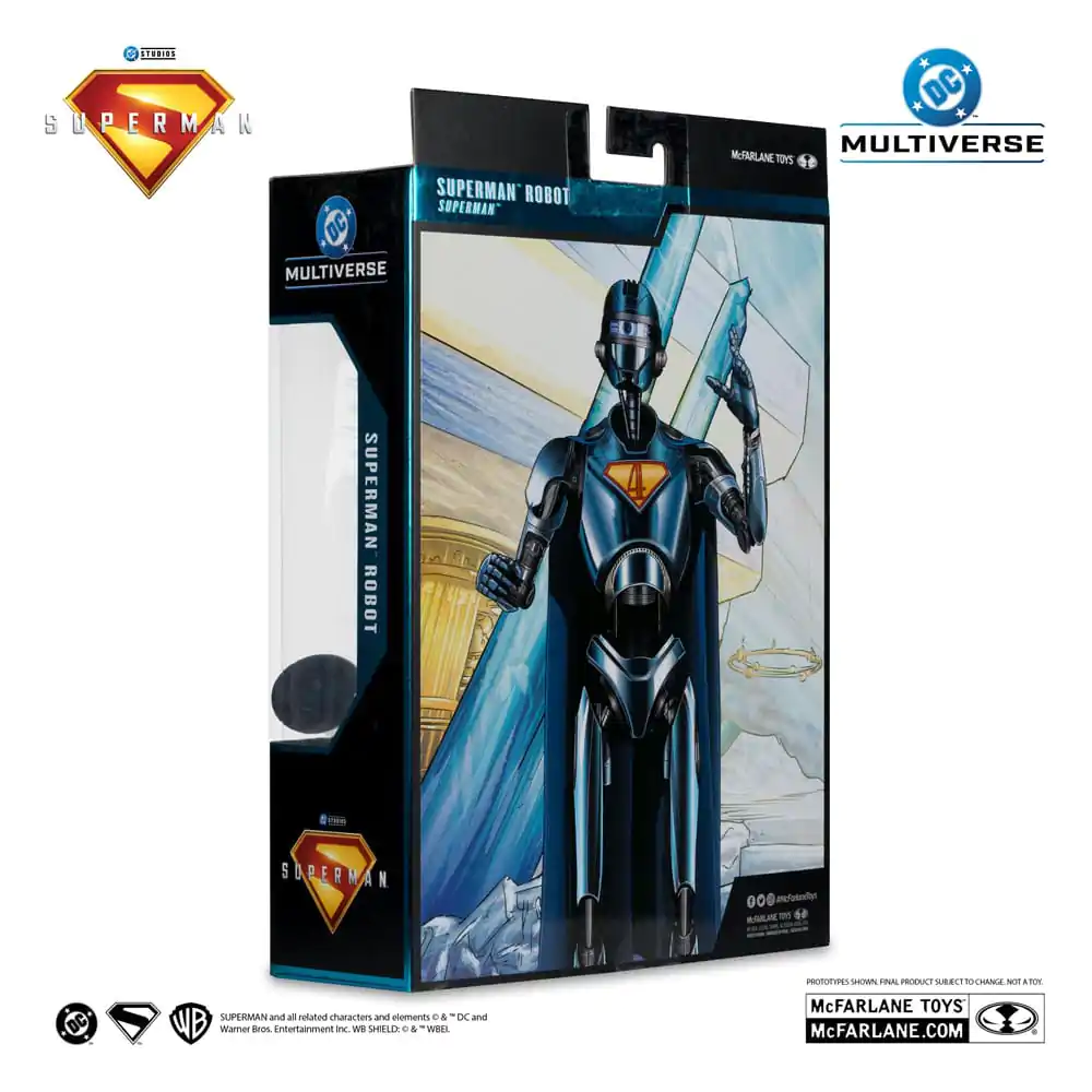 Superman (2025) DC Multiverse Deluxe Akčná figúrka Superman Robot (Red Platinum Edition) 18 cm produktová fotografia