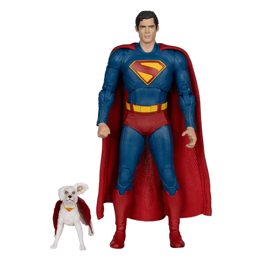 Superman (2025) DC Multiverse Deluxe Akčná figúrka Superman s Krypto the Super Dog 18 cm produktová fotografia
