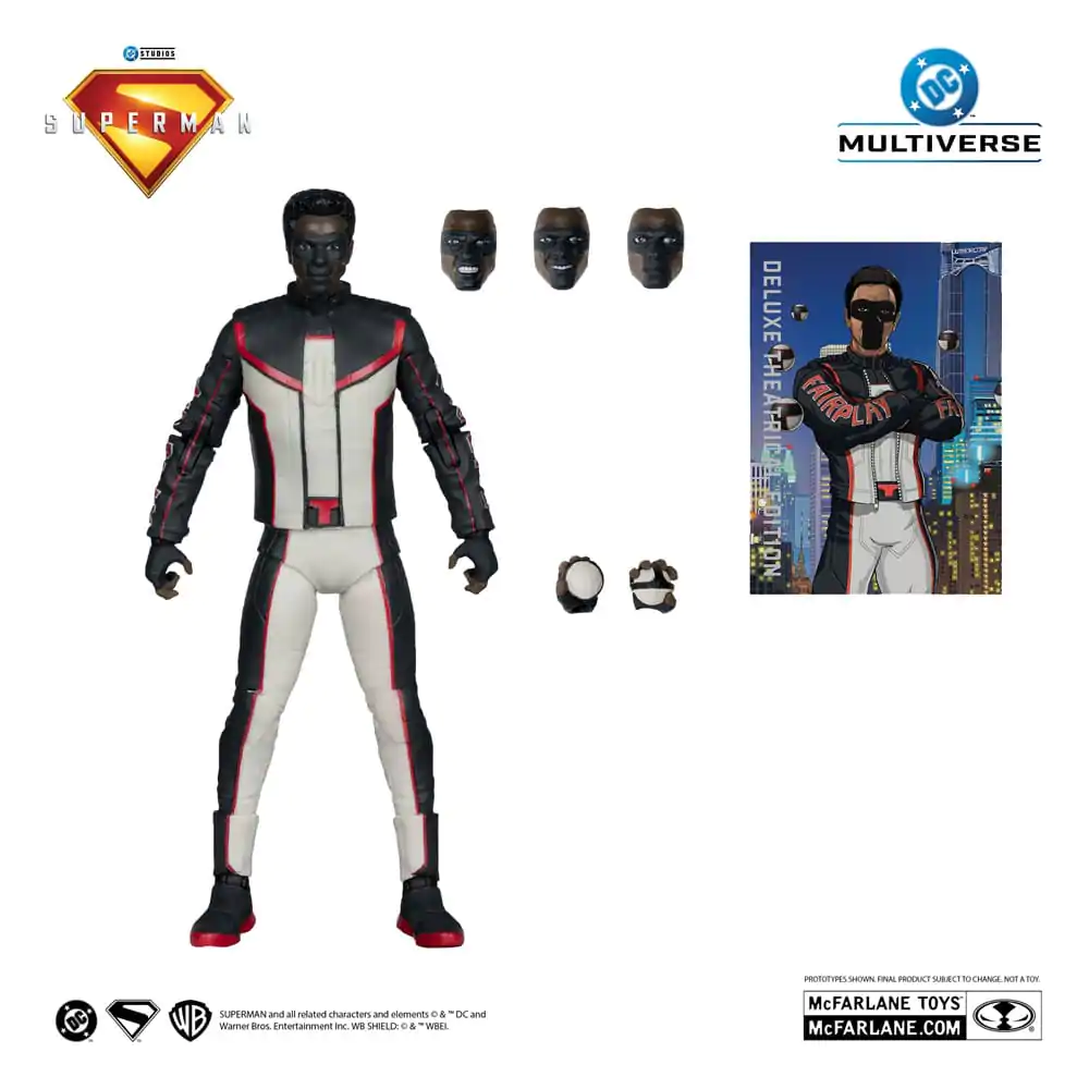 Superman (2025) DC Multiverse Deluxe Theatrical Edition Akčná Figúrka Mr. Terrific (Red Platinum Edition) 18 cm produktová fotografia