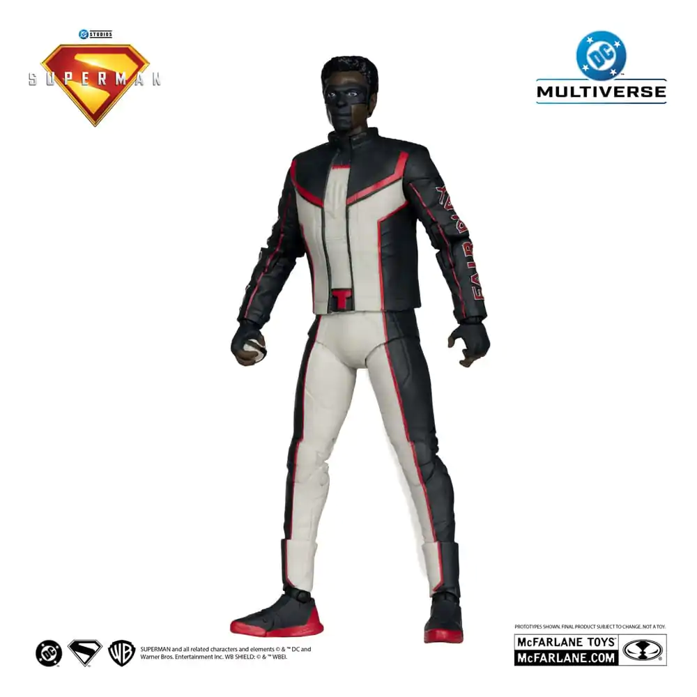 Superman (2025) DC Multiverse Deluxe Theatrical Edition Akčná Figúrka Mr. Terrific (Red Platinum Edition) 18 cm produktová fotografia