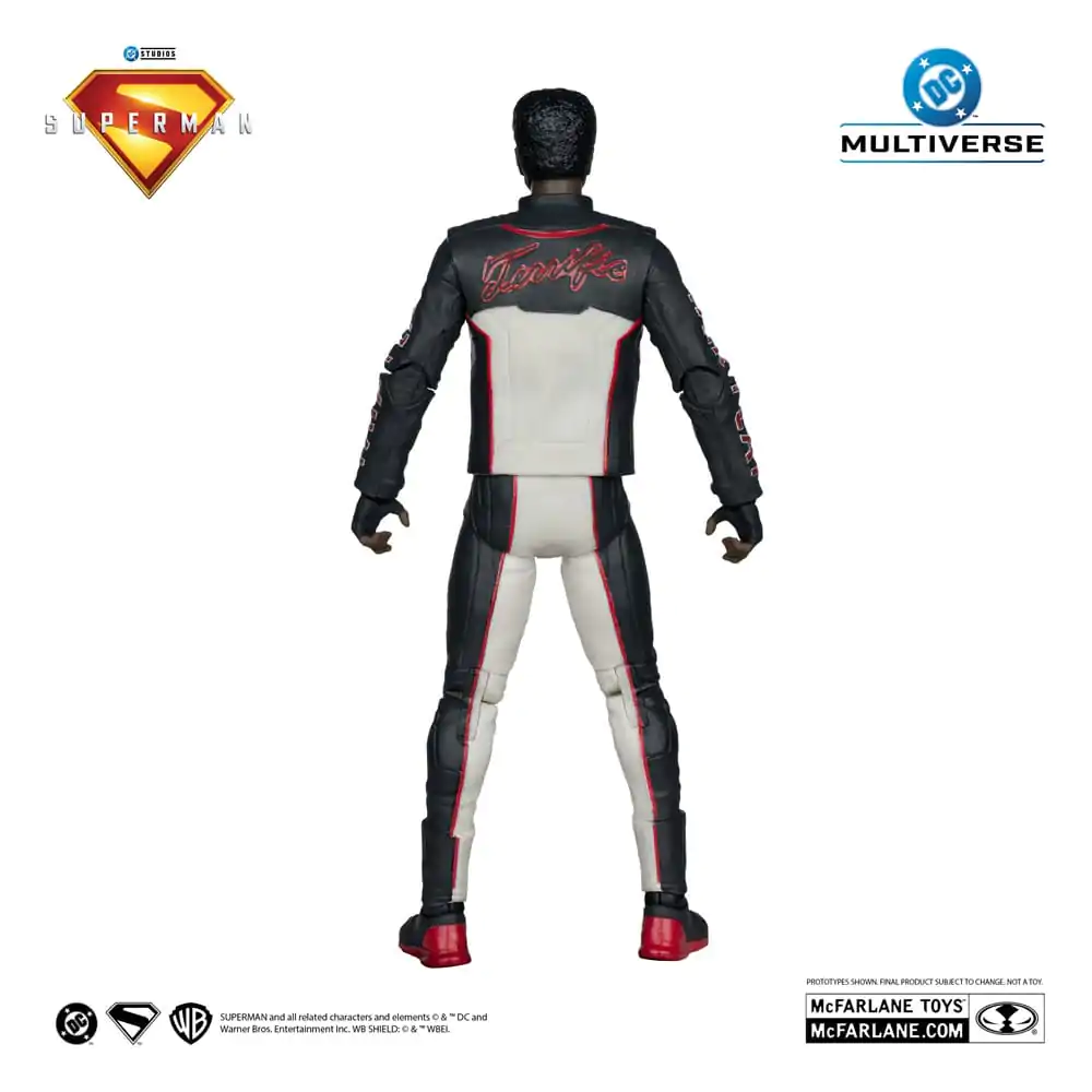 Superman (2025) DC Multiverse Deluxe Theatrical Edition Akčná Figúrka Mr. Terrific (Red Platinum Edition) 18 cm produktová fotografia