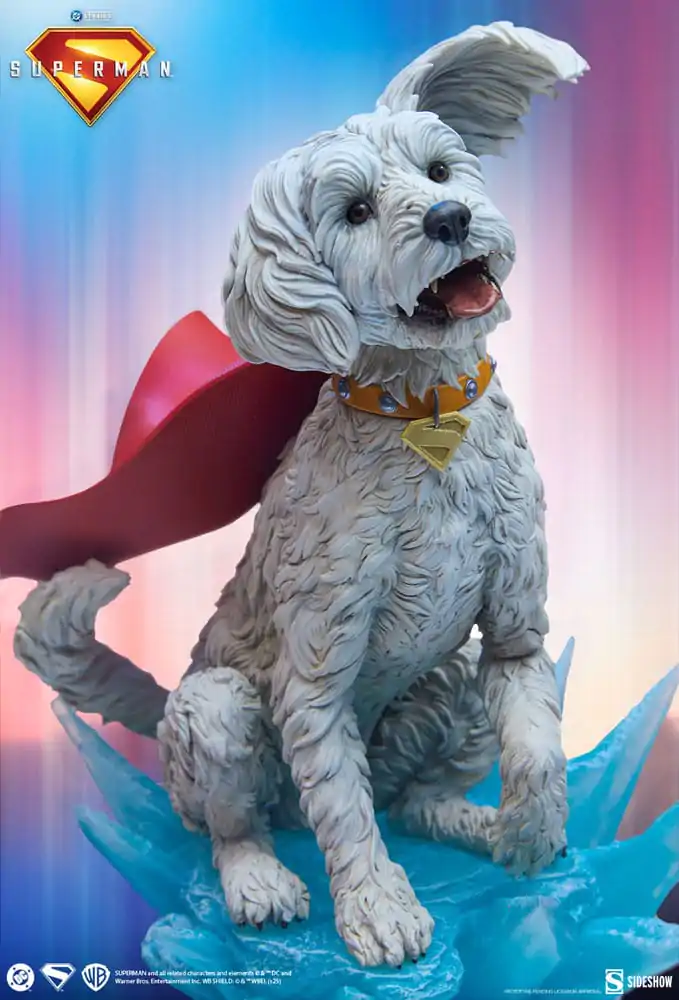 Superman (2025) Premium Format Socha Krypto 23 cm produktová fotografia