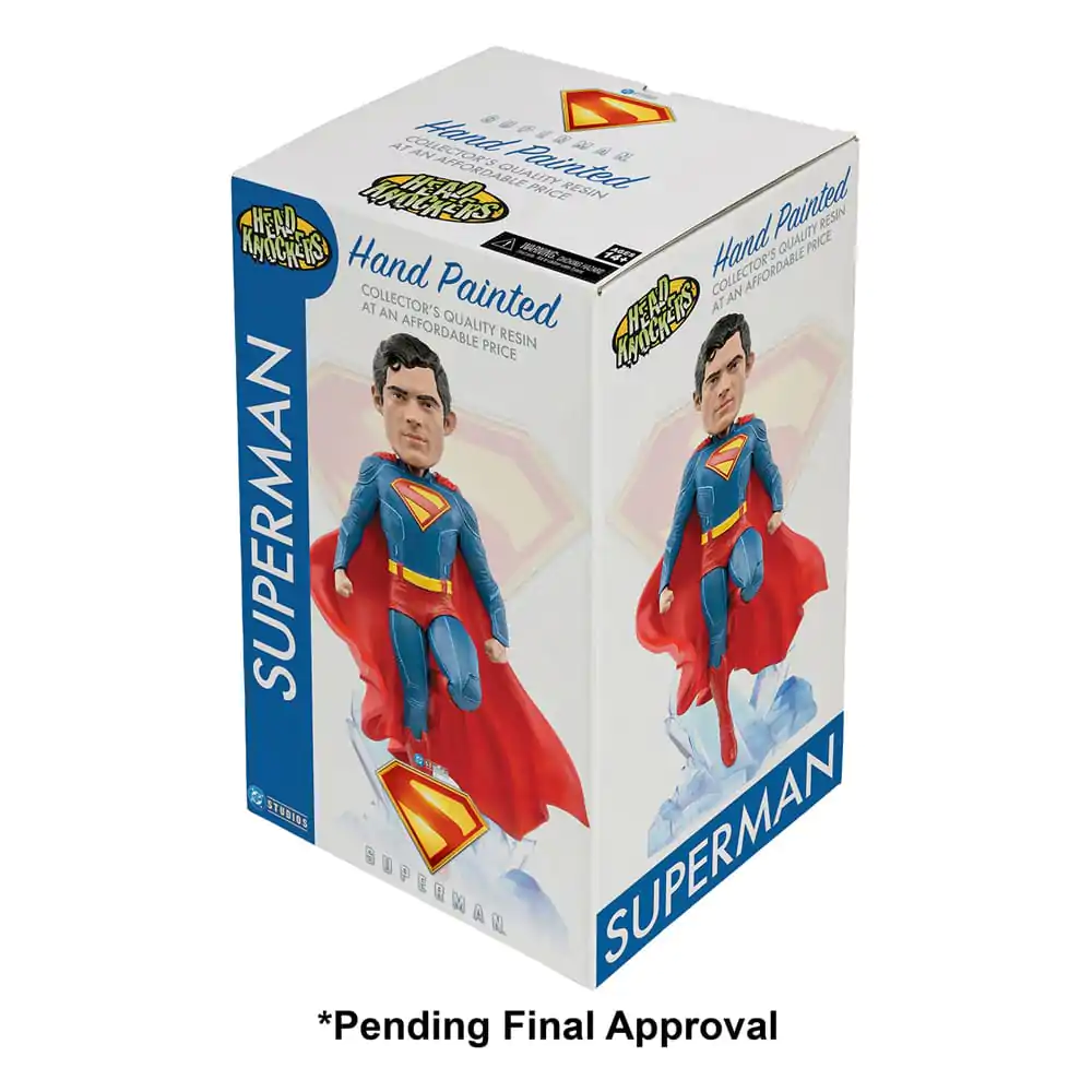 Superman (2025) Head Knocker Superman 21 cm produktová fotografia
