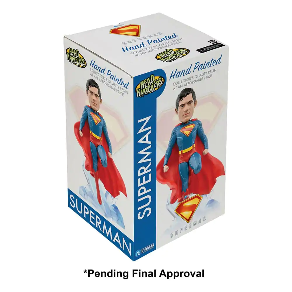 Superman (2025) Head Knocker Superman 21 cm produktová fotografia