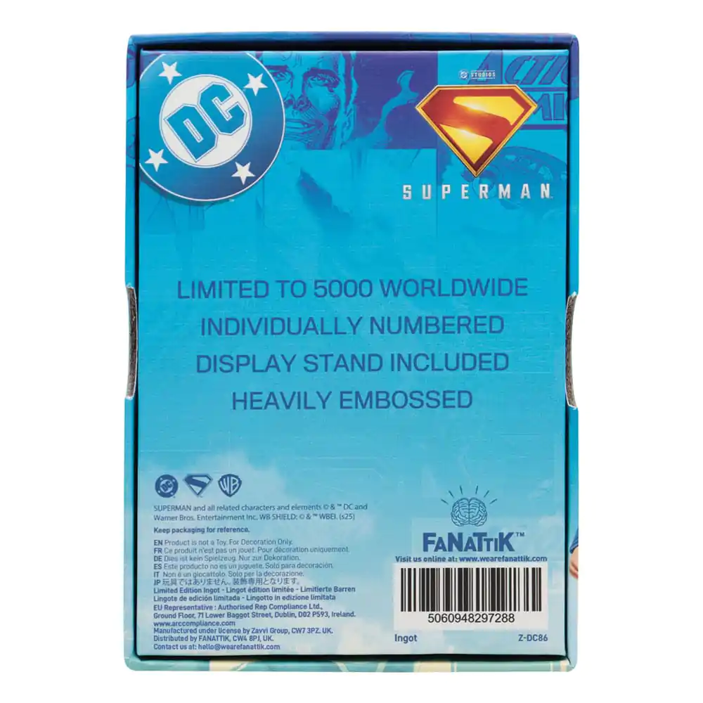 Superman 2025 Zliatok Last Son of Krypton Limited Edition produktová fotografia
