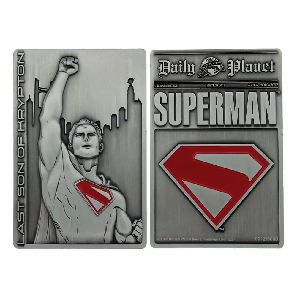Superman 2025 Zliatok Last Son of Krypton Limited Edition produktová fotografia