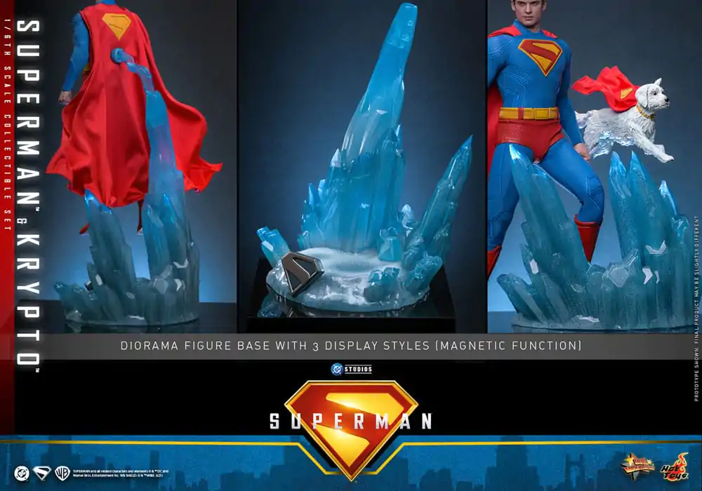 Superman (2025) Movie Masterpiece Akčná figúrka 1/6 Superman & Krypto 33 cm produktová fotografia