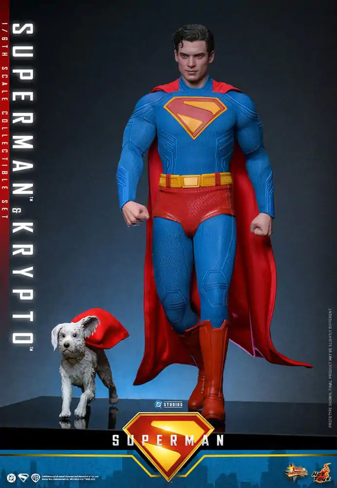 Superman (2025) Movie Masterpiece Akčná figúrka 1/6 Superman & Krypto 33 cm produktová fotografia