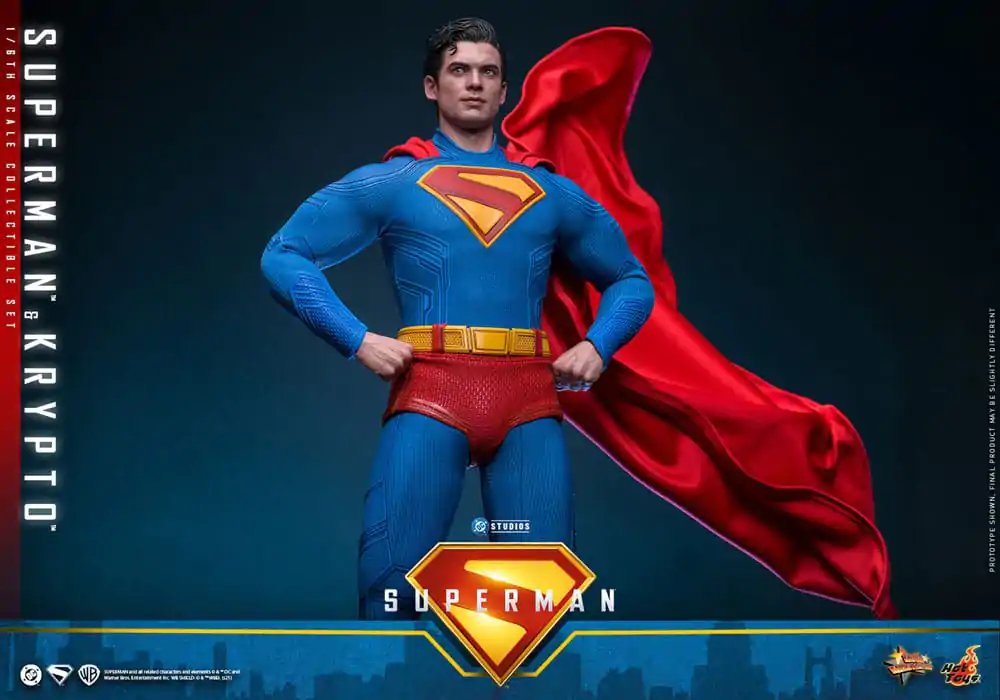 Superman (2025) Movie Masterpiece Akčná figúrka 1/6 Superman & Krypto 33 cm produktová fotografia