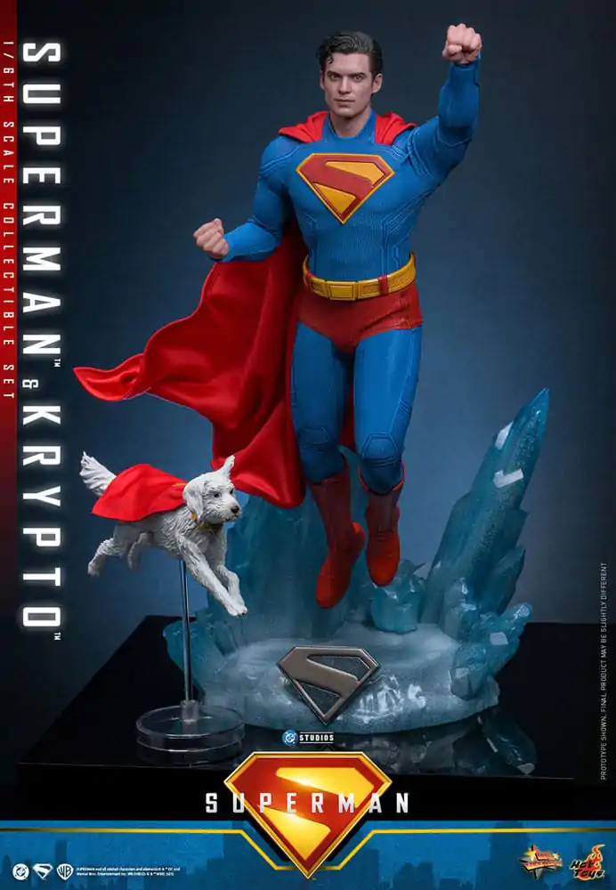 Superman (2025) Movie Masterpiece Akčná figúrka 1/6 Superman & Krypto 33 cm produktová fotografia