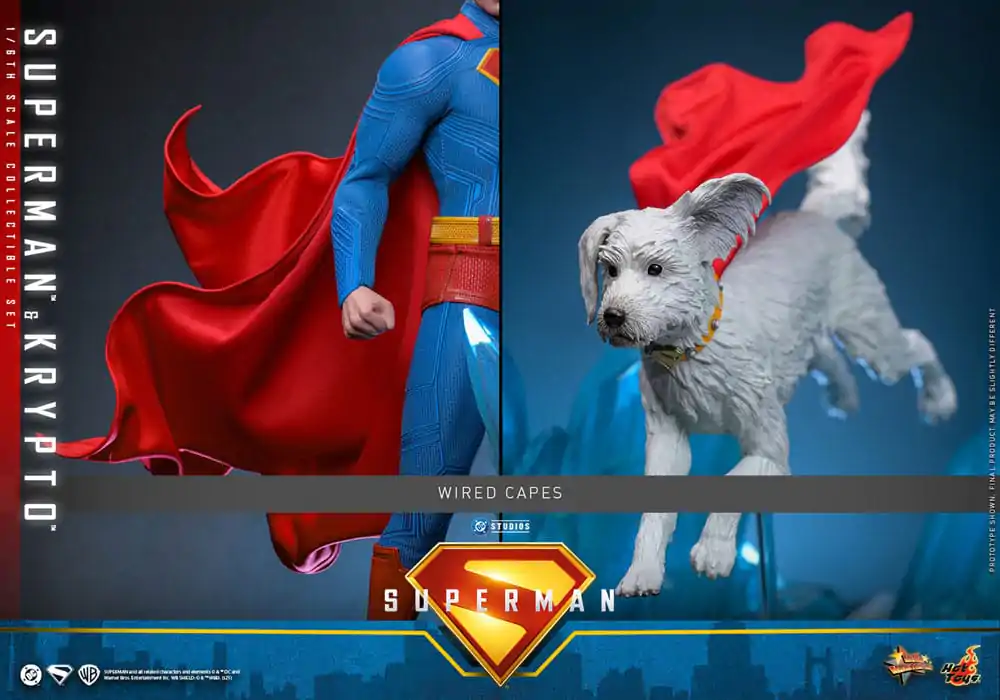 Superman (2025) Movie Masterpiece Akčná figúrka 1/6 Superman & Krypto 33 cm produktová fotografia