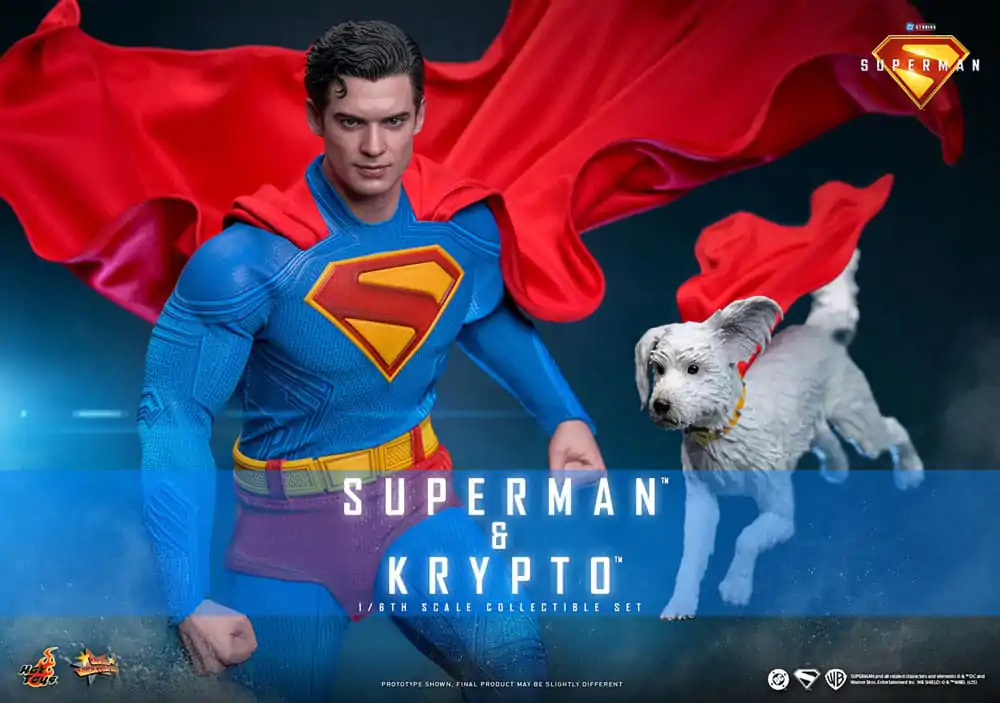 Superman (2025) Movie Masterpiece Akčná figúrka 1/6 Superman & Krypto 33 cm produktová fotografia