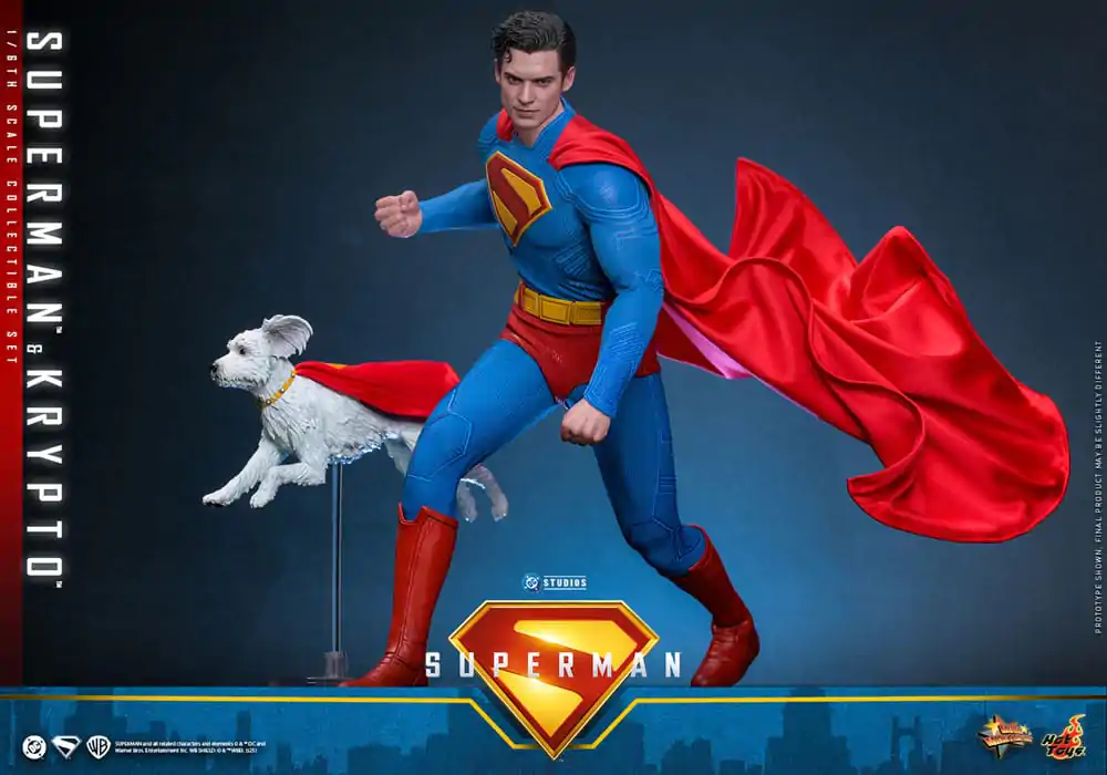 Superman (2025) Movie Masterpiece Akčná figúrka 1/6 Superman & Krypto 33 cm produktová fotografia