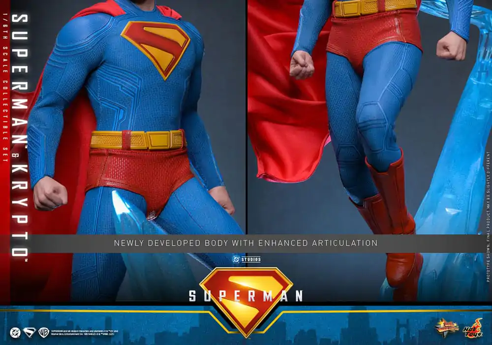 Superman (2025) Movie Masterpiece Akčná figúrka 1/6 Superman & Krypto 33 cm produktová fotografia