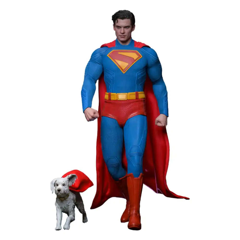 Superman (2025) Movie Masterpiece Akčná figúrka 1/6 Superman & Krypto 33 cm produktová fotografia