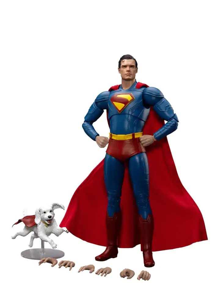 Superman (2025) akčná figúrka Superman & Krypto 21 cm produktová fotografia