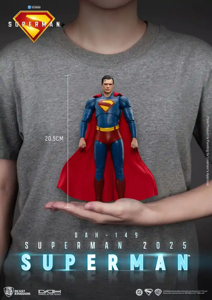 Superman (2025) akčná figúrka Superman & Krypto 21 cm produktová fotografia