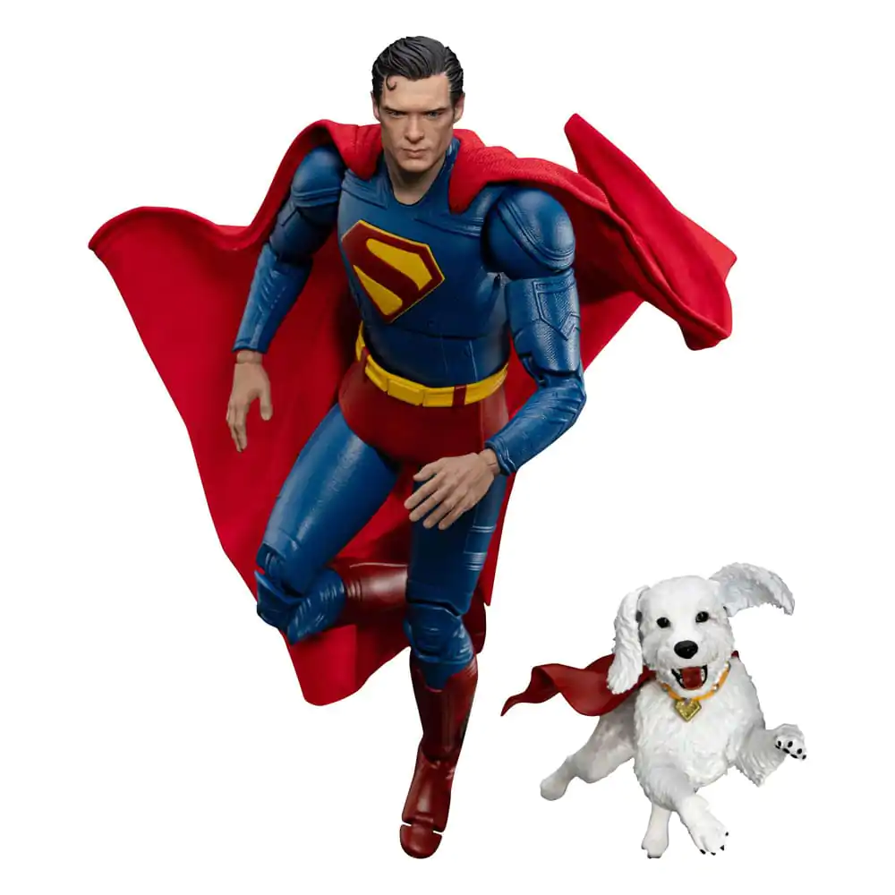 Superman (2025) akčná figúrka Superman & Krypto 21 cm produktová fotografia