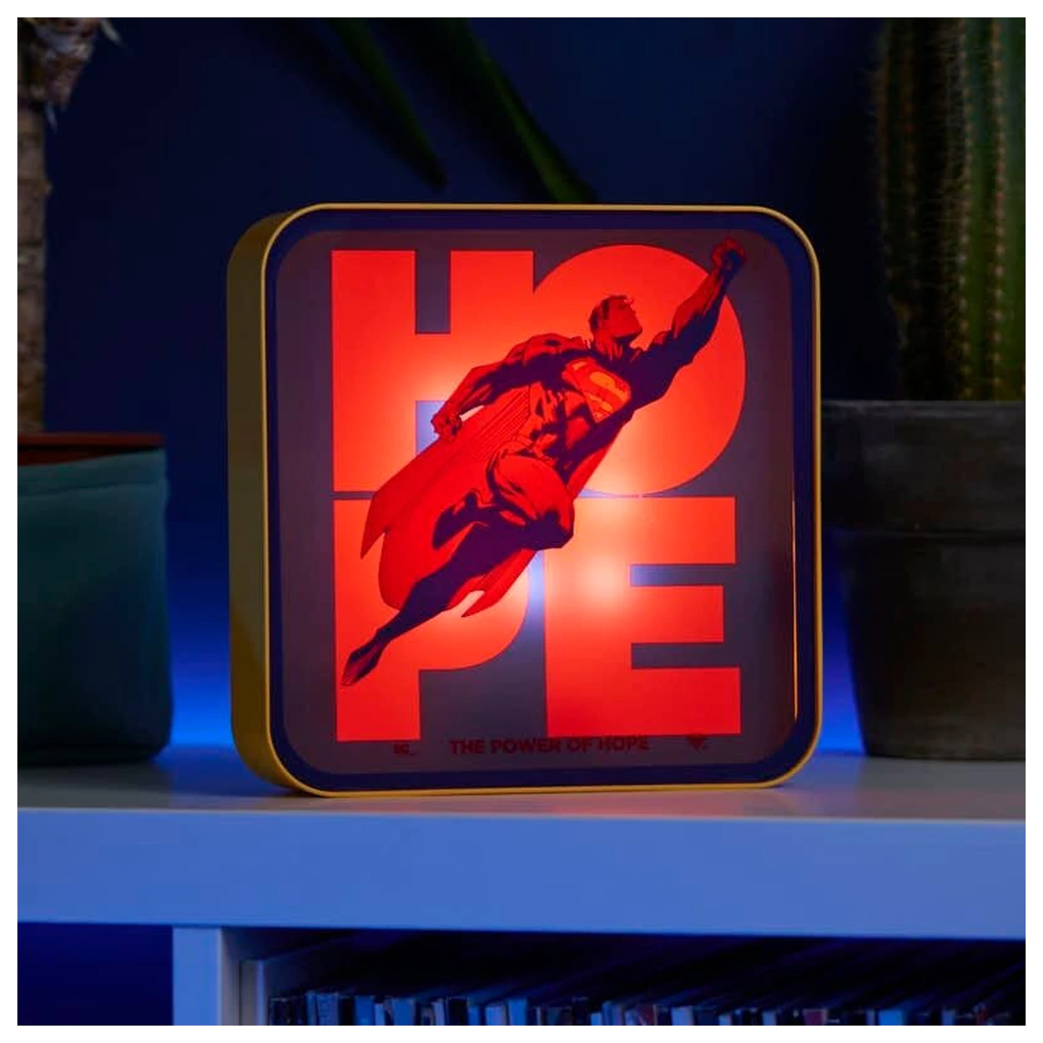 Superman DC Comics lampa produktová fotografia
