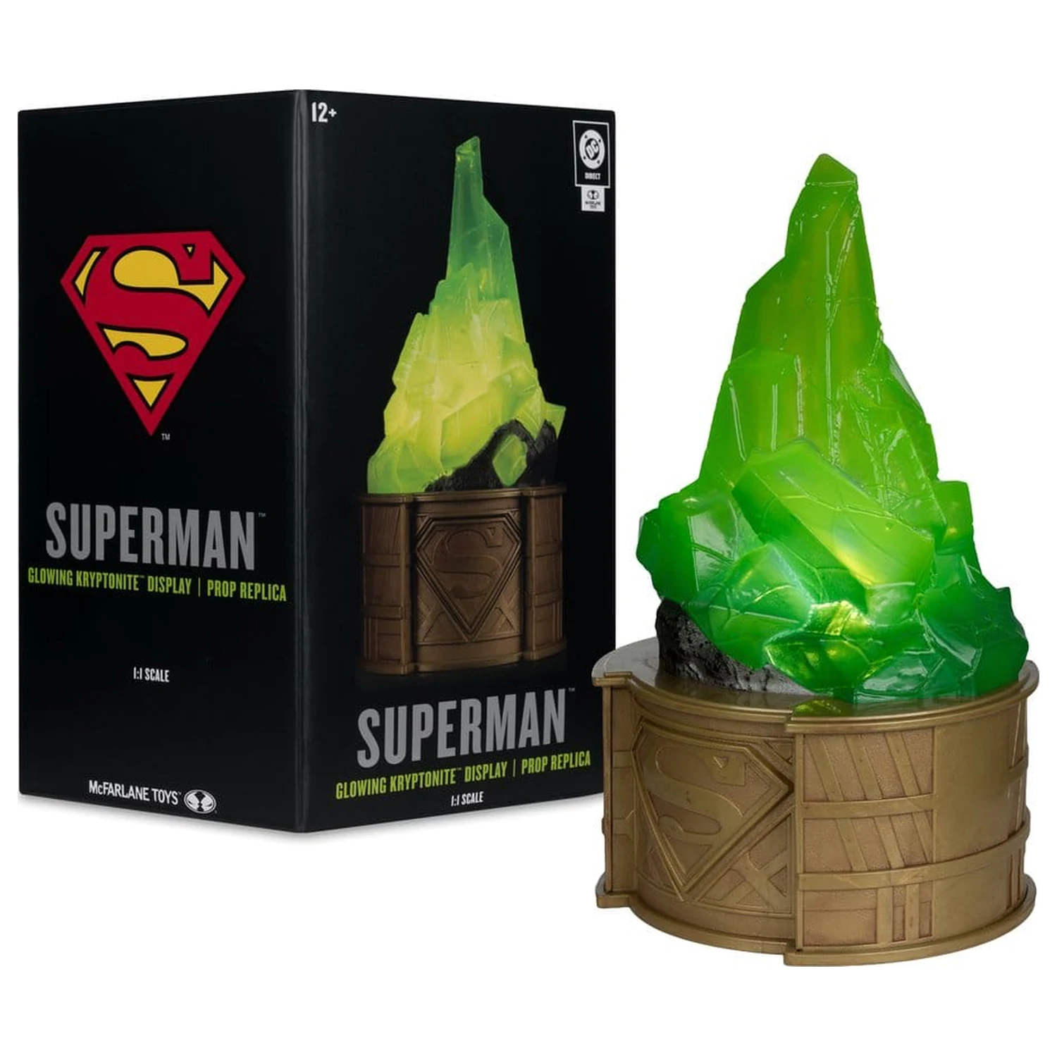 Superman DC Direct Replica 1/1 Kryptonite Display (Gold Label) 18 cm produktová fotografia